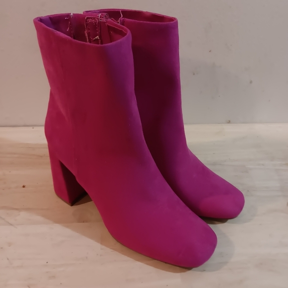 SUGAR Women's Element Square Toe Dress Booties - Picture 5 of 8